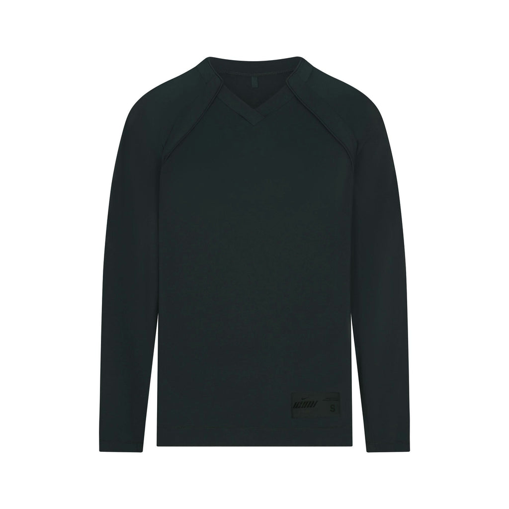 V-NECK OVERSIZED LONG SLEEVE TOP