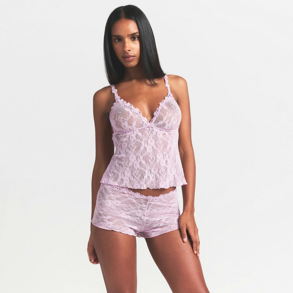 TRIANGLE CAMI AND SHORT SET