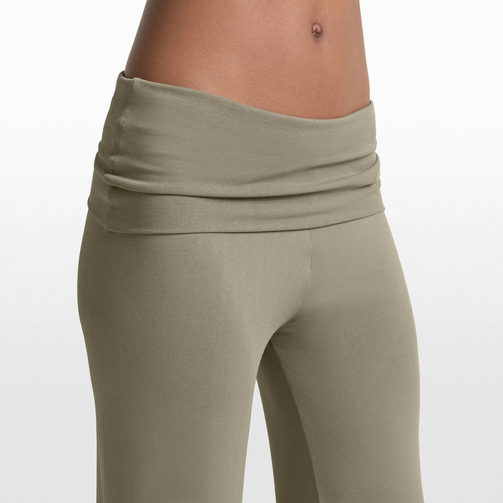 FOLDOVER WIDE LEG PANT