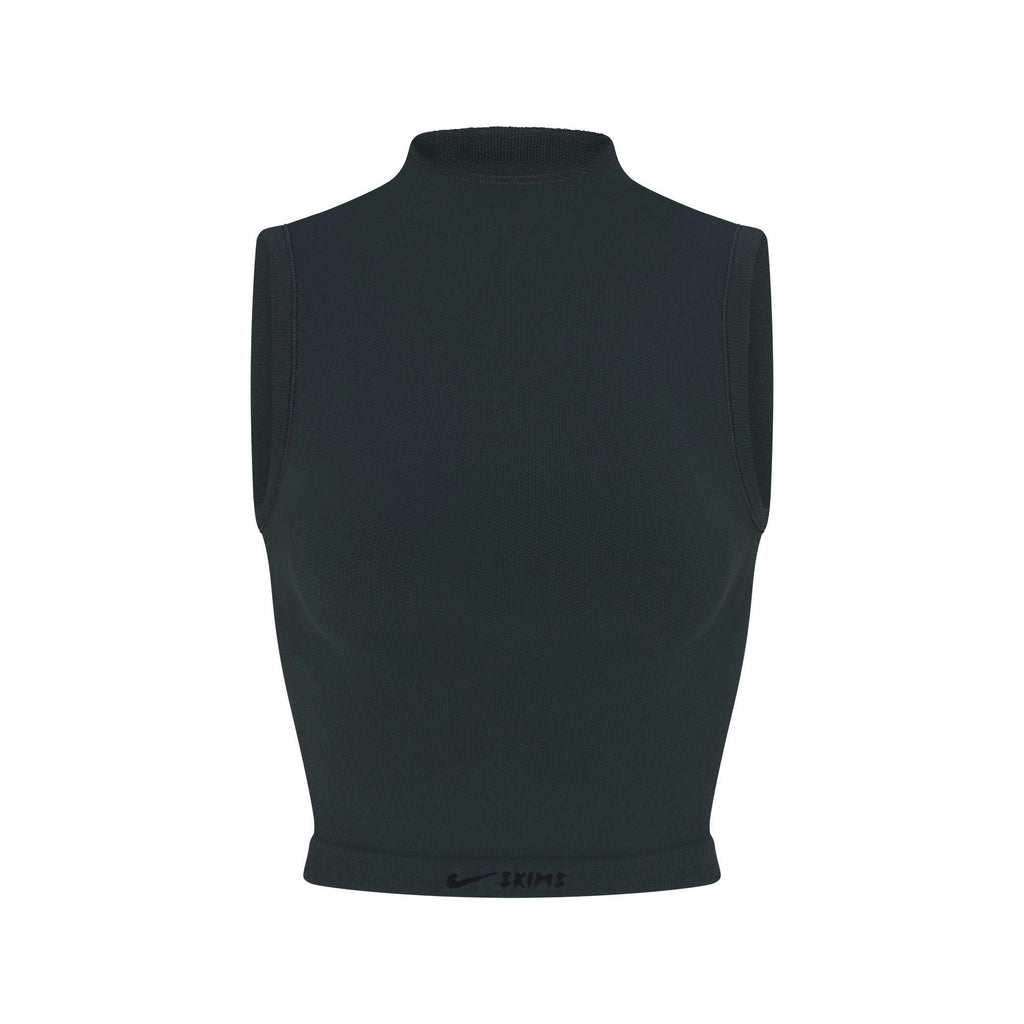 MOCK NECK BRA TOP