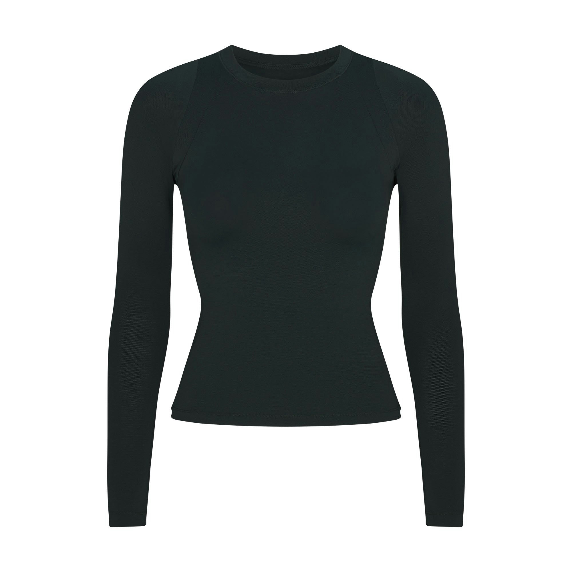 LONG SLEEVE CREW NECK TOP