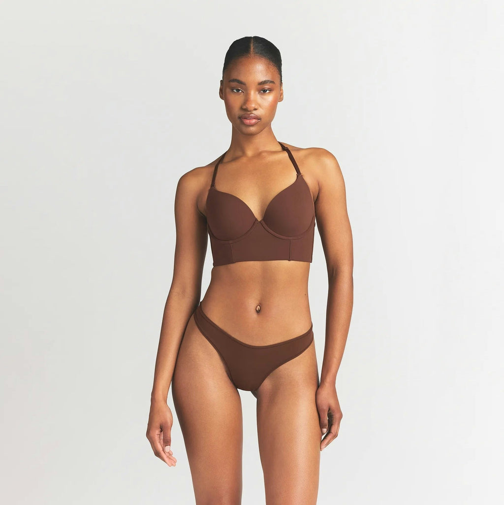 LOW BACK LONGLINE BRA
