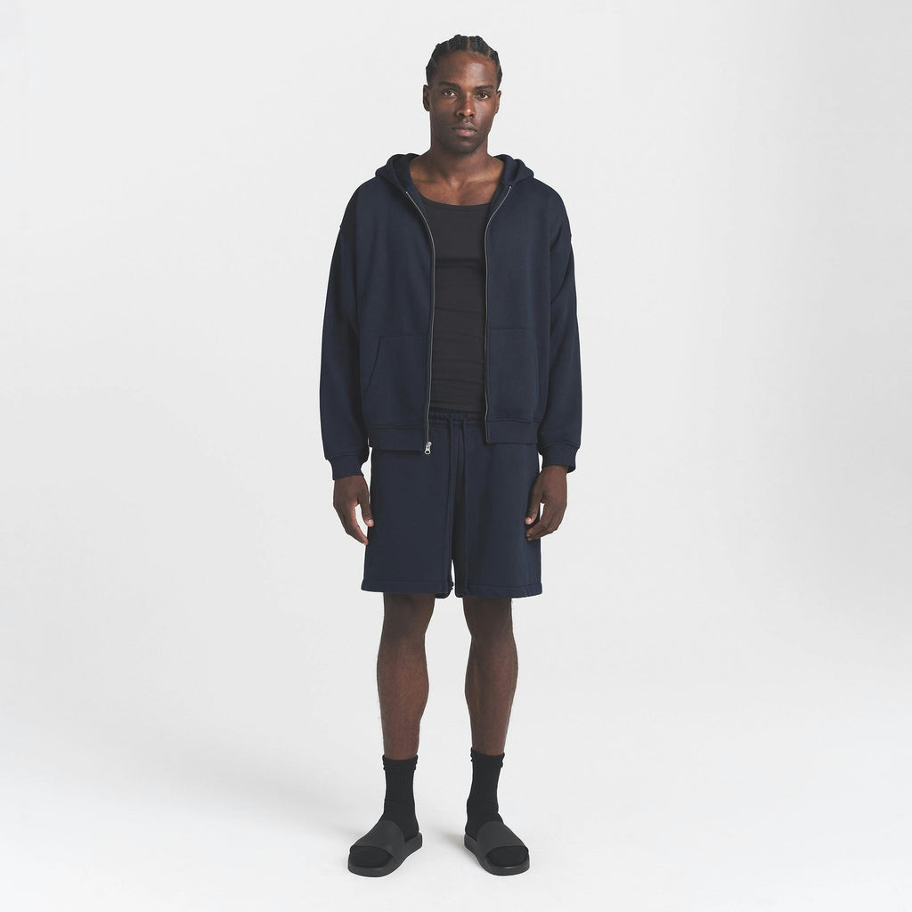 MENS RELAXED ZIP UP HOODIE
