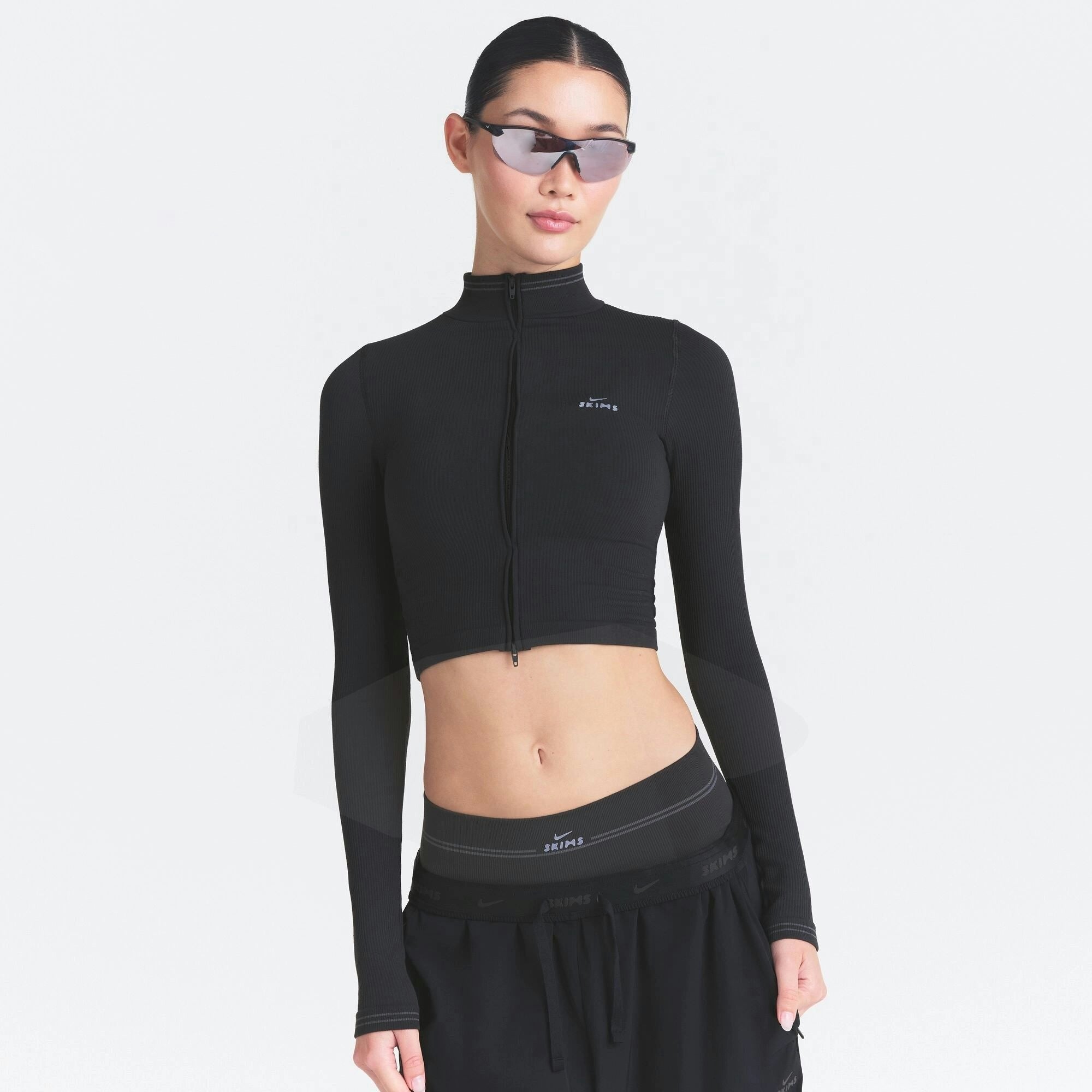 ZIP UP CROP JACKET