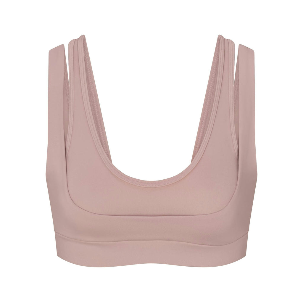 DOUBLE STRAP SCOOP BRA