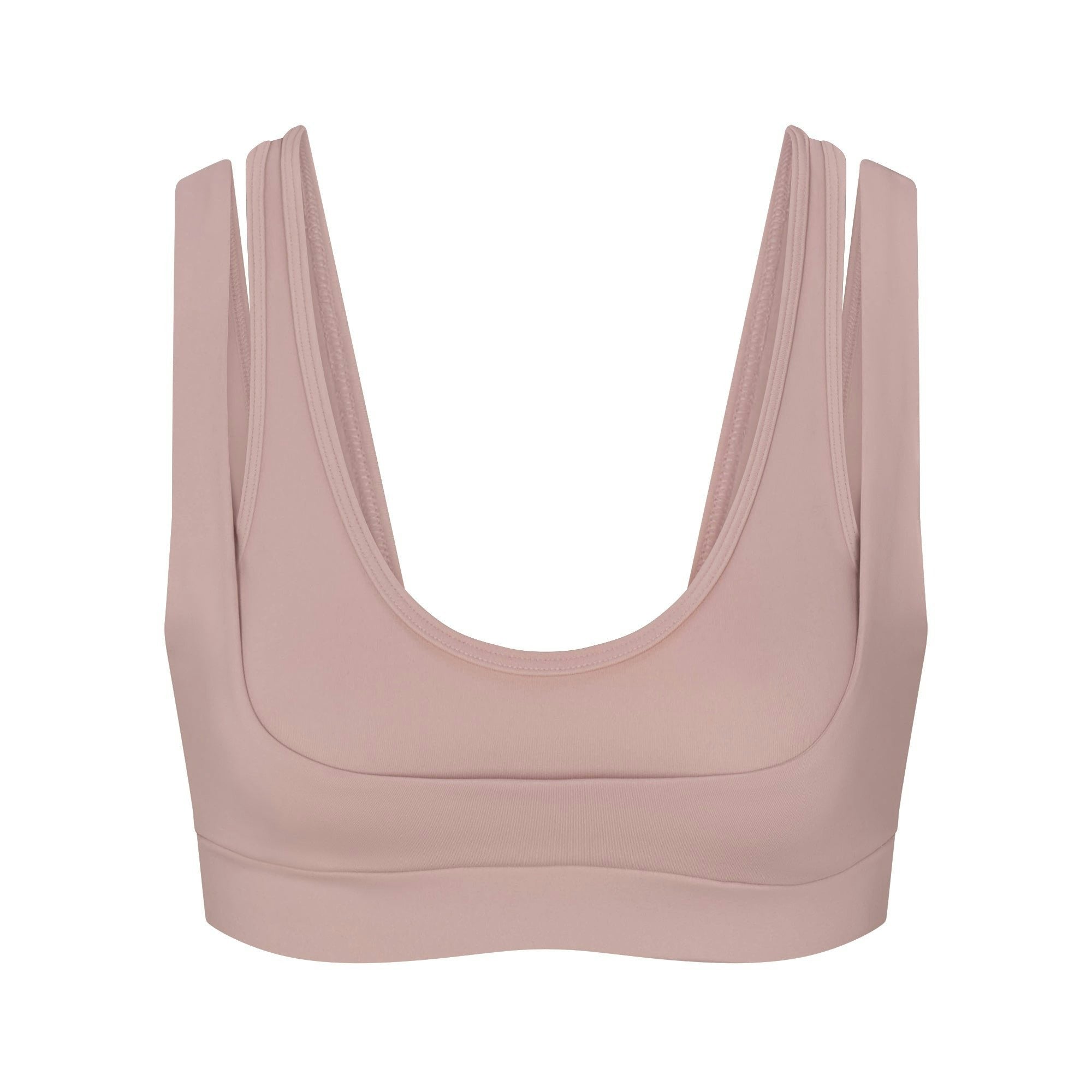 DOUBLE STRAP SCOOP BRA