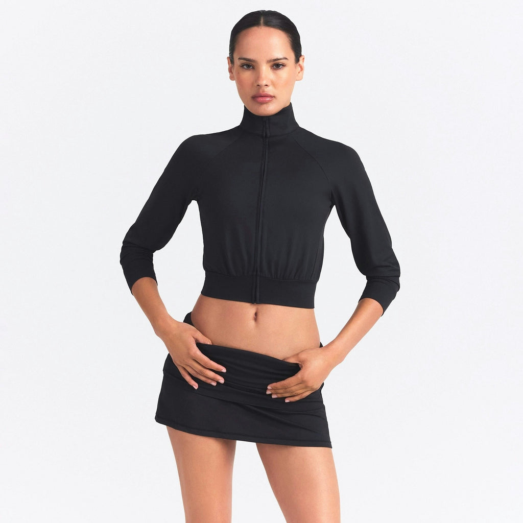 CROPPED TRACK JACKET