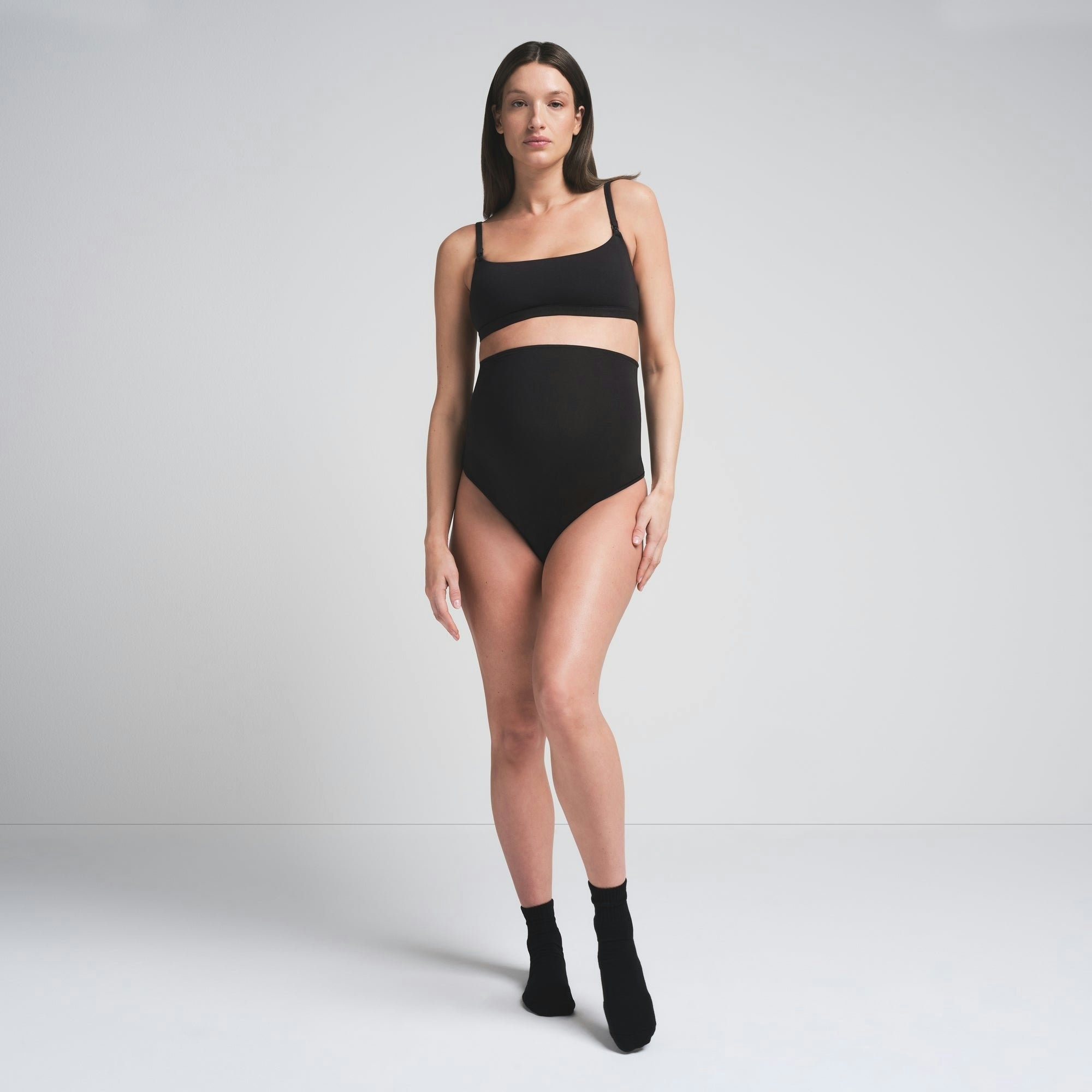 MATERNITY HIGH-WAISTED THONG