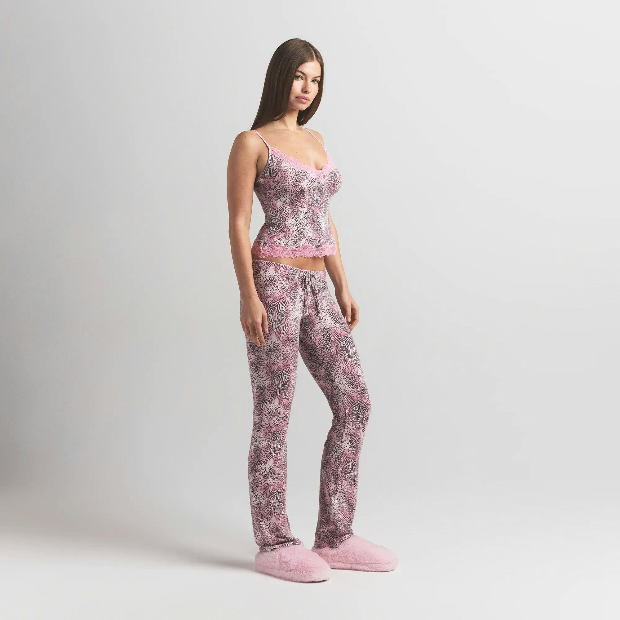 LACE CAMI AND PANT SET