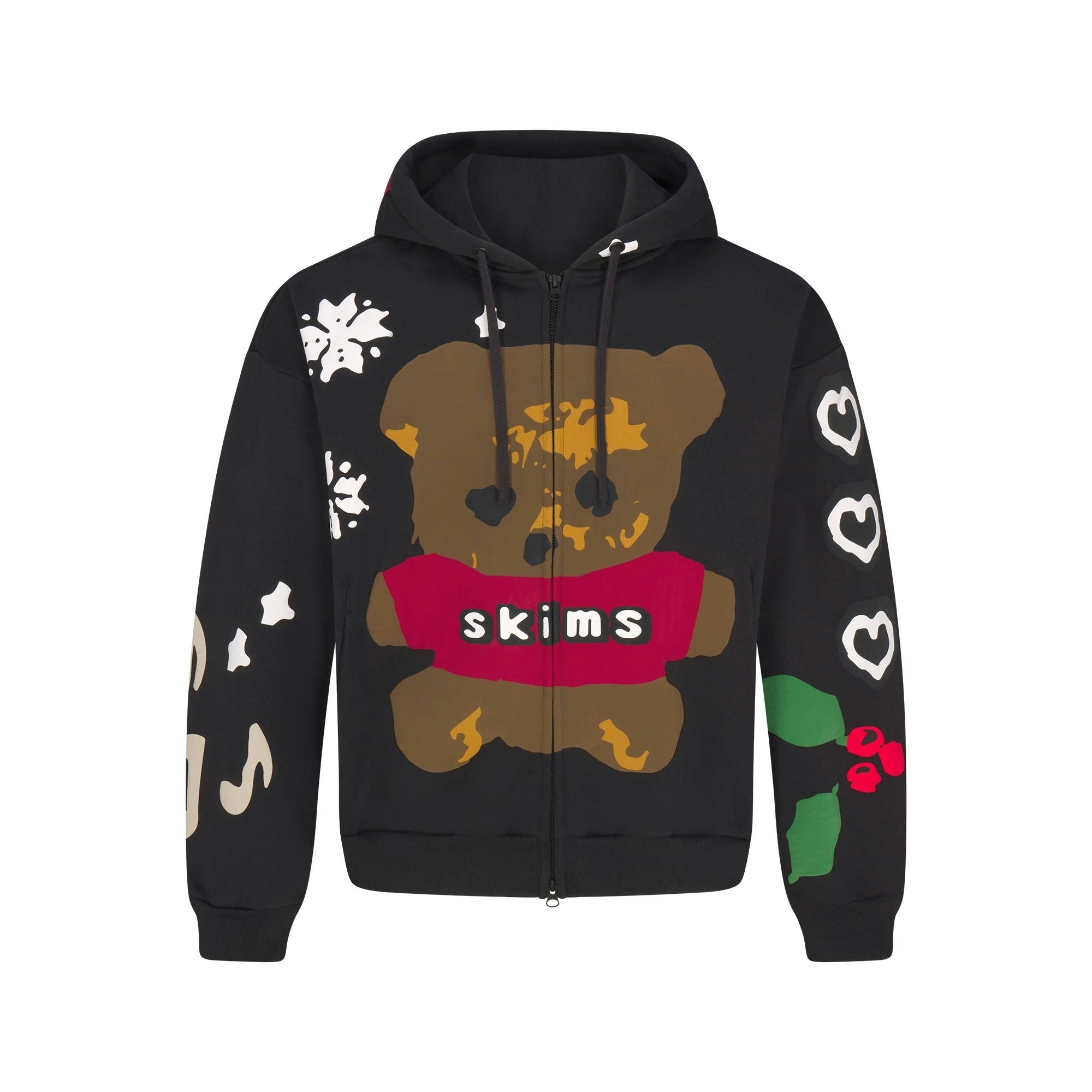 HEAVYWEIGHT FLEECE MENS RELAXED ZIP UP HOODIE