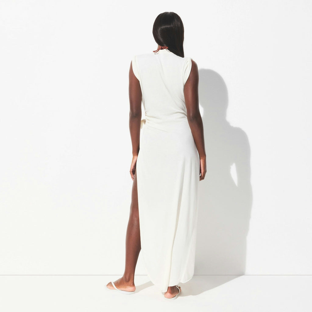 COTTON TIE DRESS