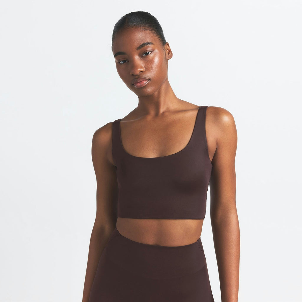 SCOOP NECK BRA TOP