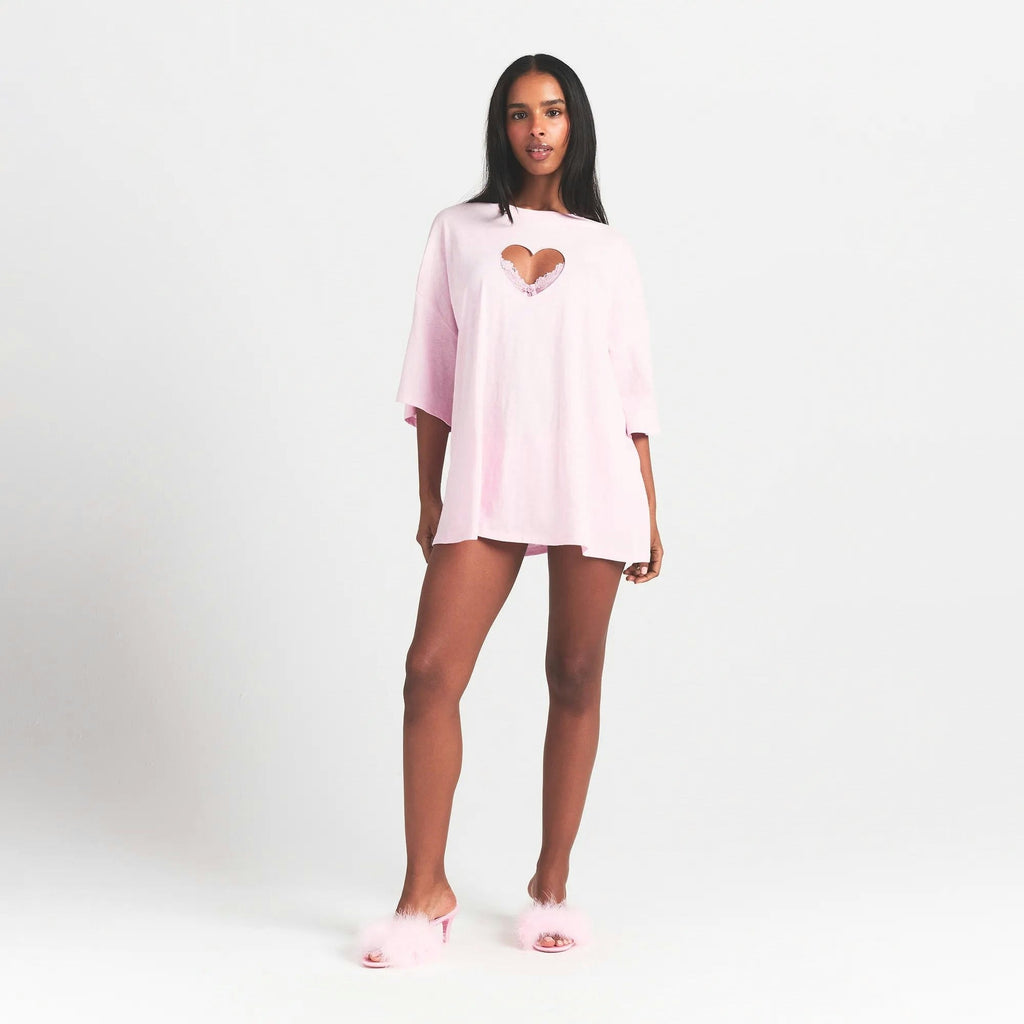 HEART OVERSIZED T-SHIRT