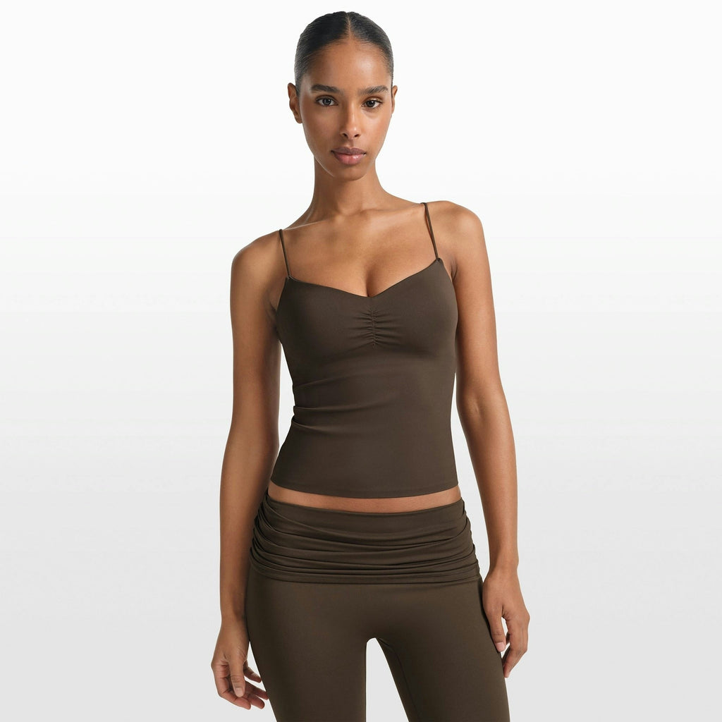 SHIRRED FRONT TANK