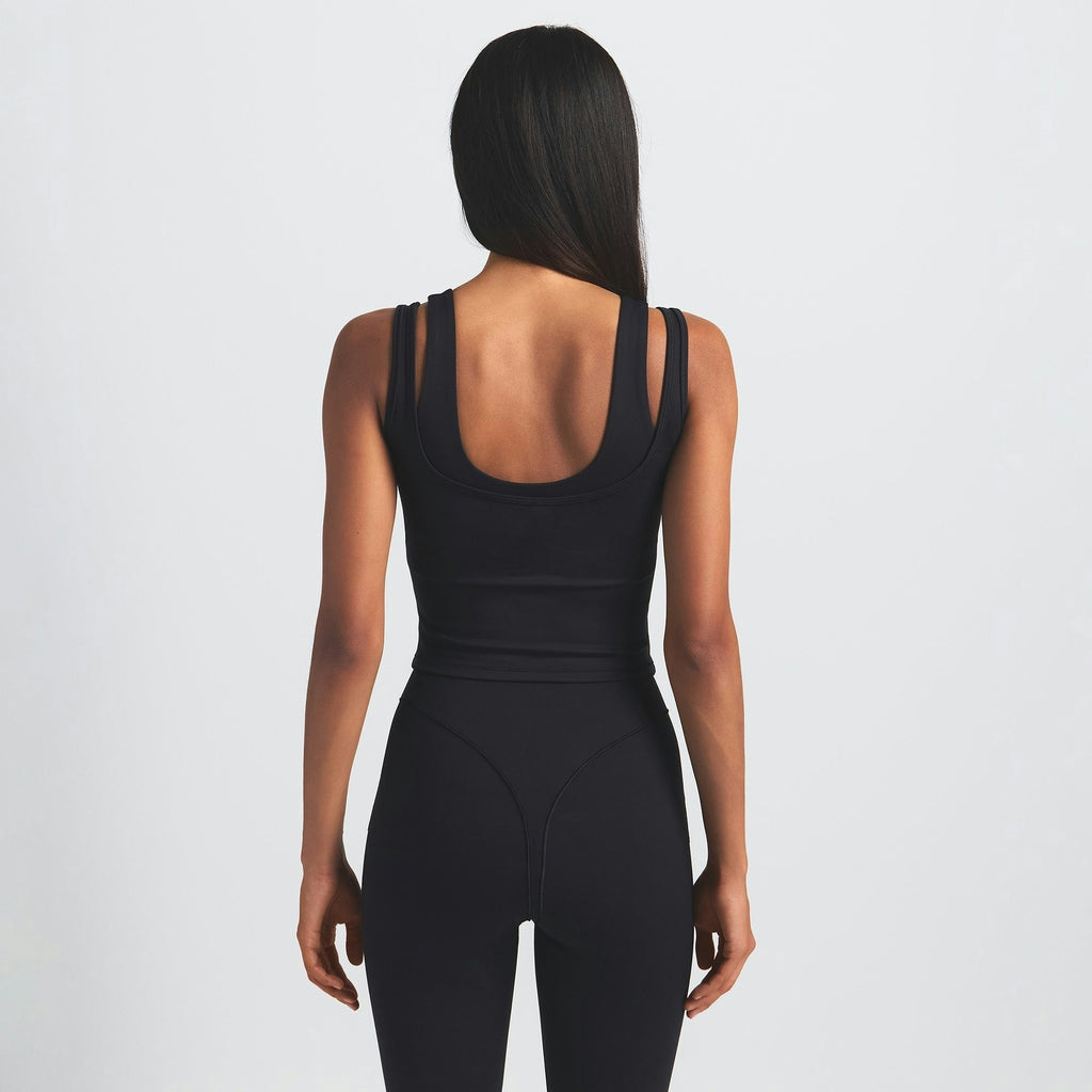 DOUBLE STRAP SCOOP TANK