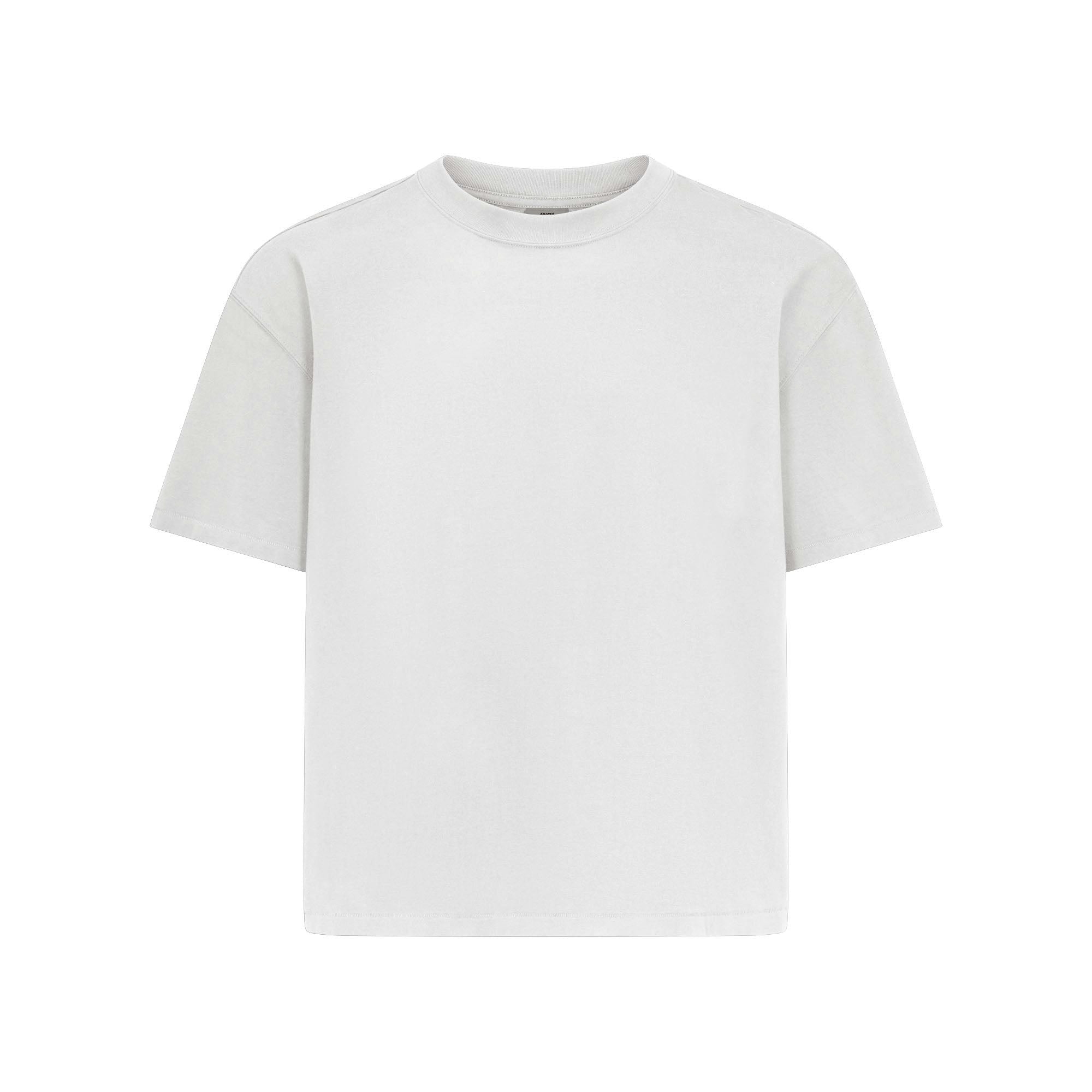 MENS RELAXED CROPPED CREWNECK
