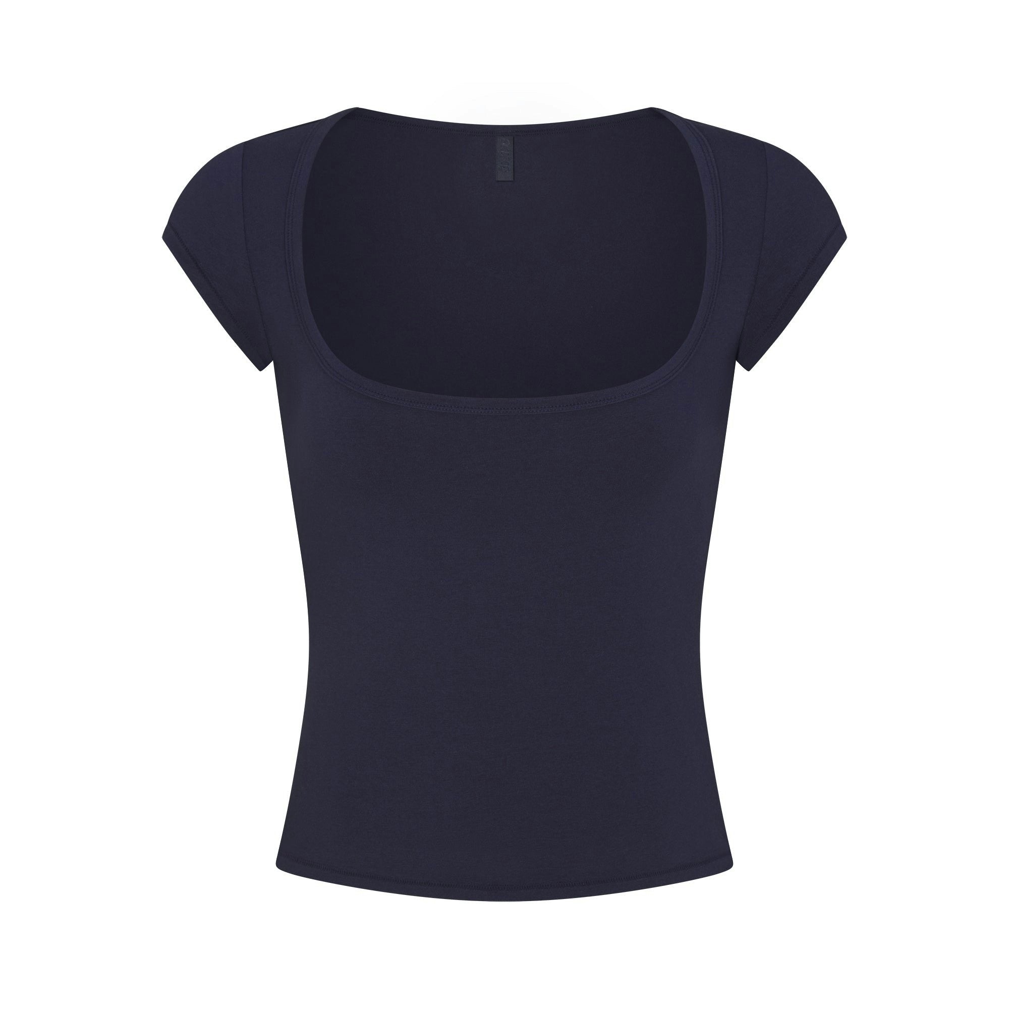 SCOOP NECK T-SHIRT