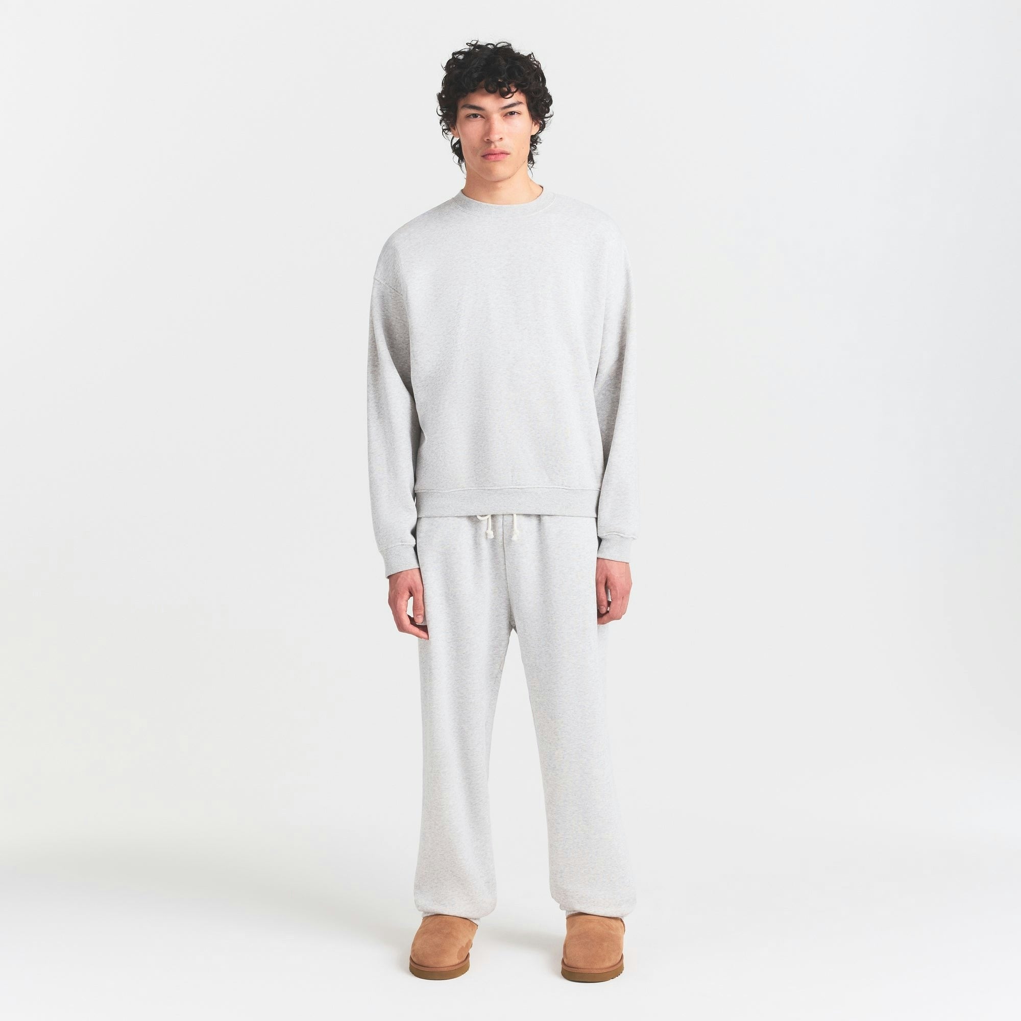 MENS RELAXED HIGH CREWNECK