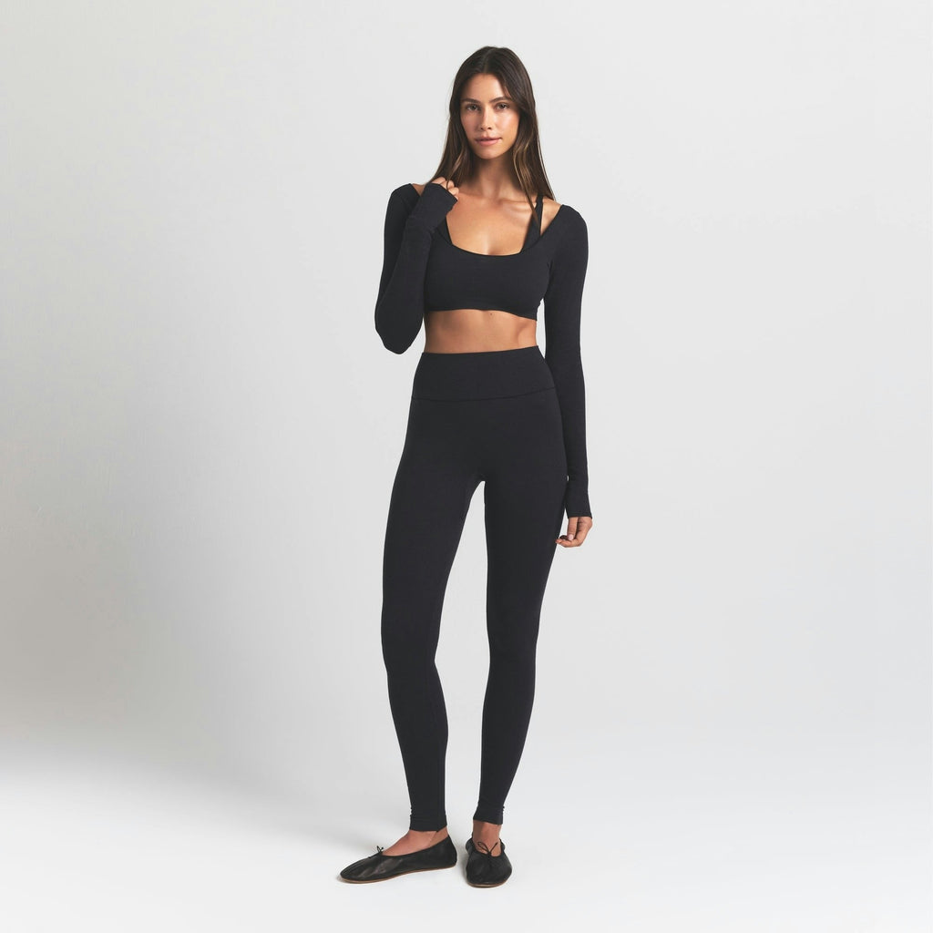 LONG SLEEVE SUPER CROPPED TOP