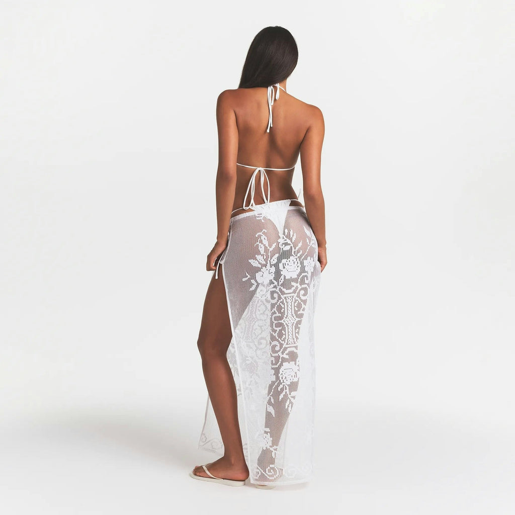 LACE COVER-UPS LONG SKIRT