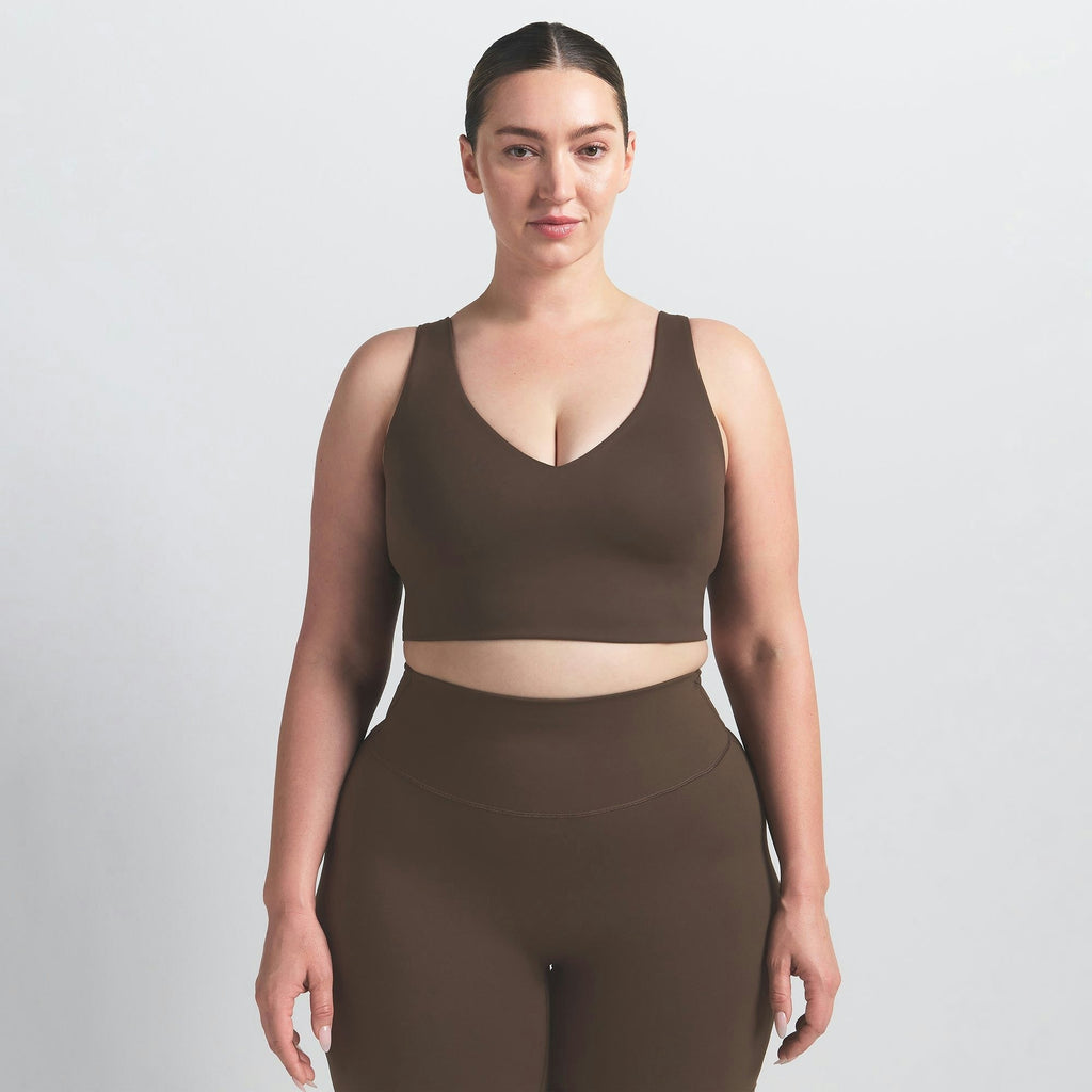V-NECK BRA TOP