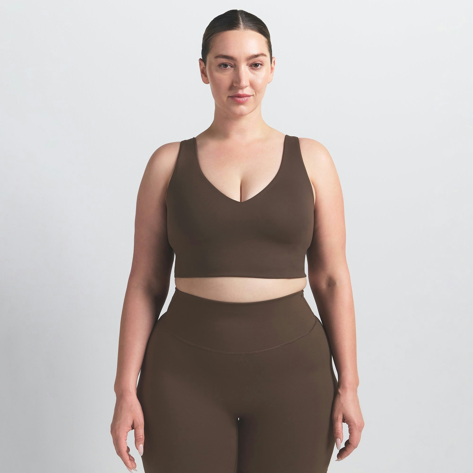 V-NECK BRA TOP