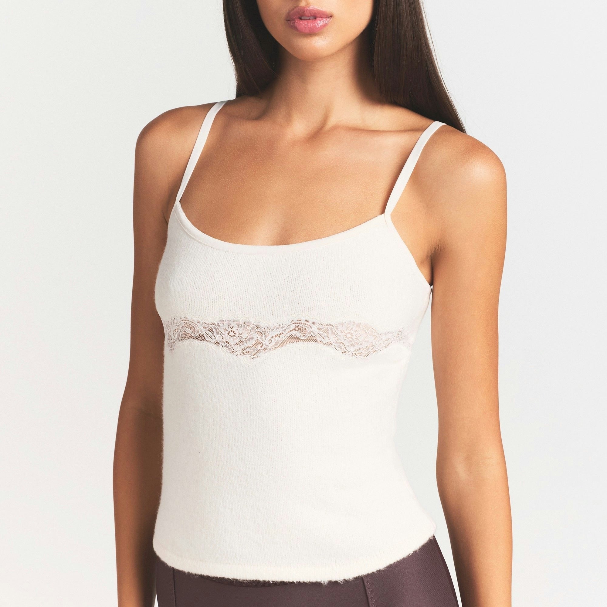 LACE KNIT TANK