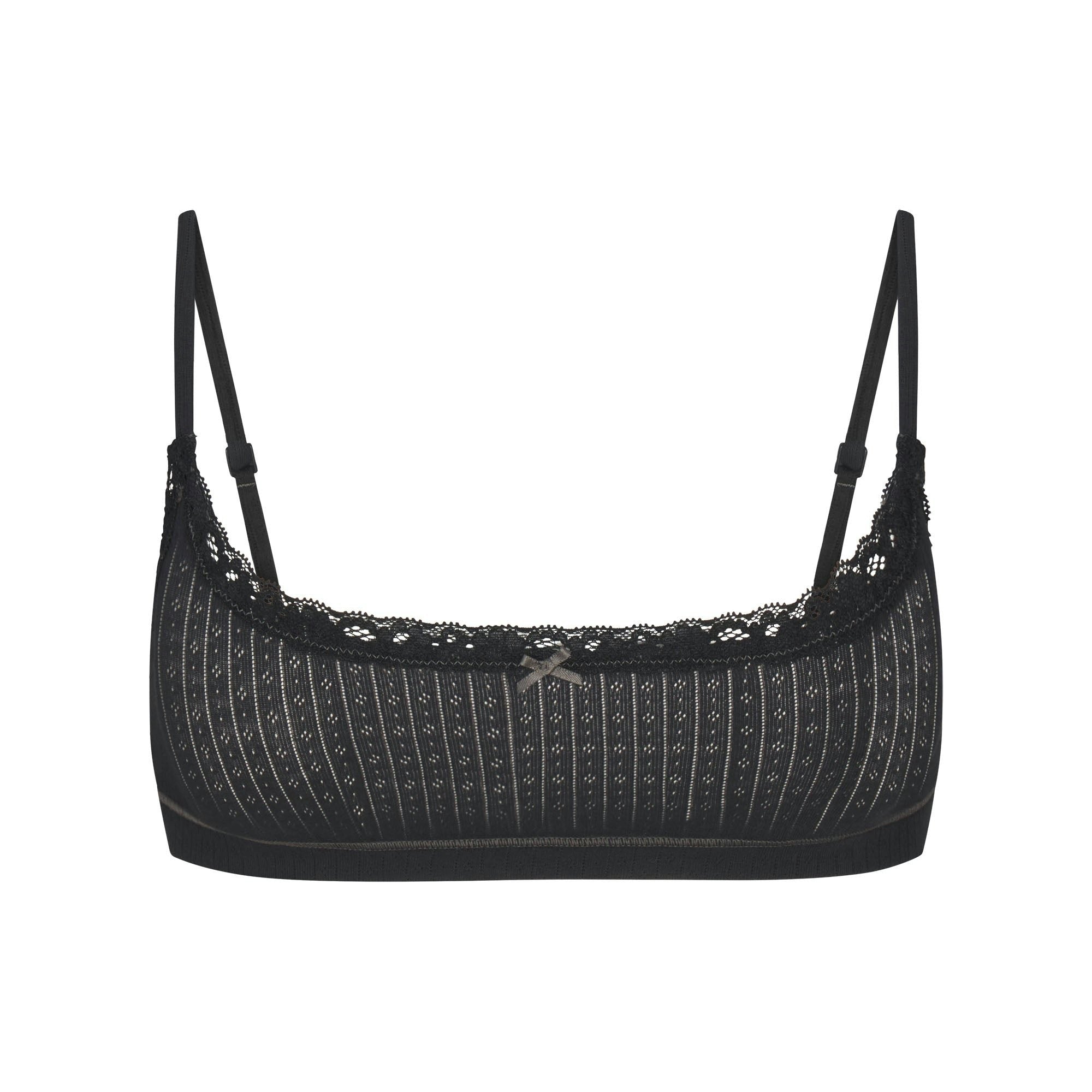 POINTELLE SCOOP BRALETTE