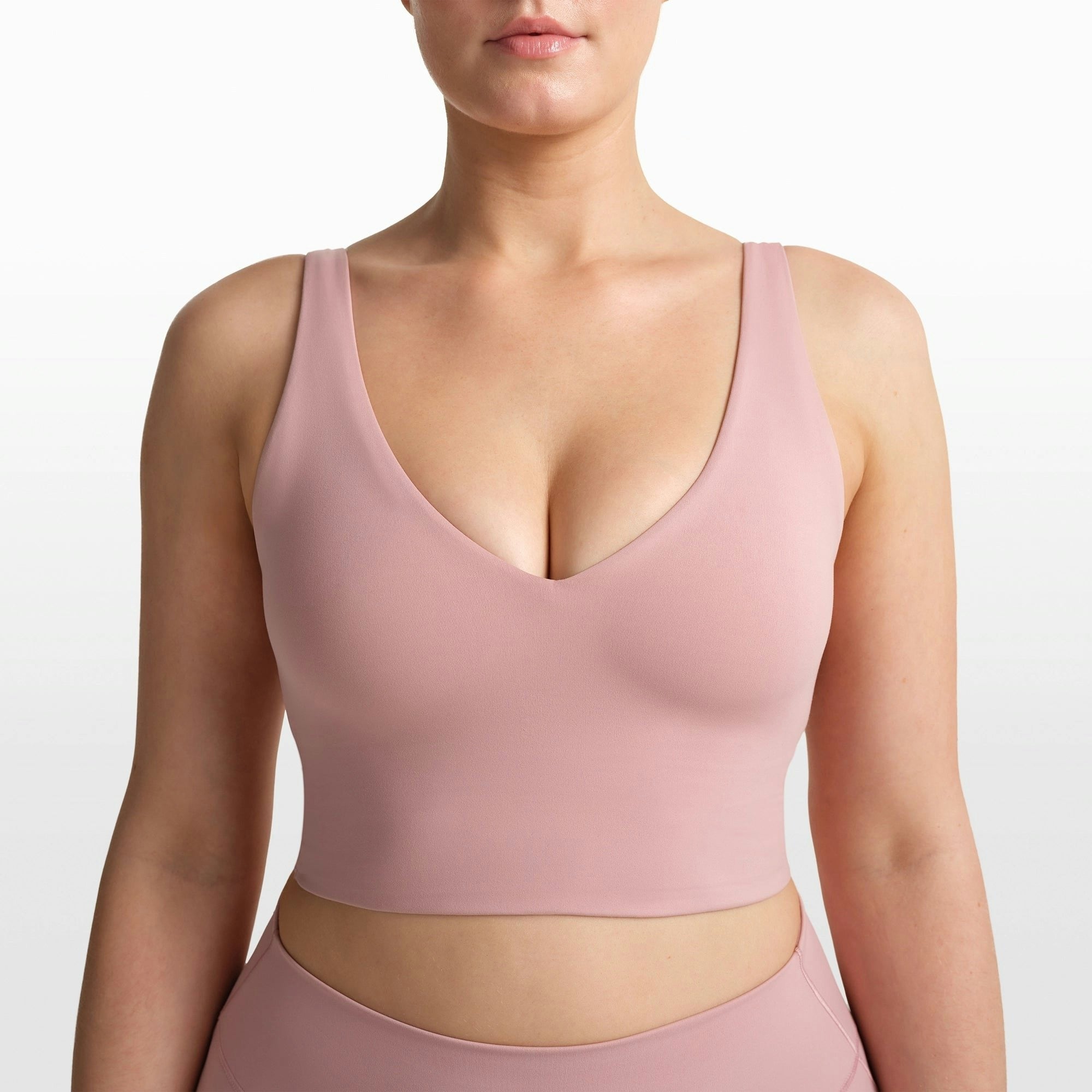 V-NECK BRA TOP