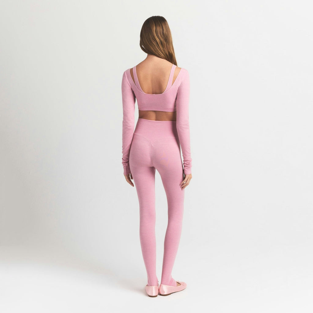 LONG SLEEVE SUPER CROPPED TOP