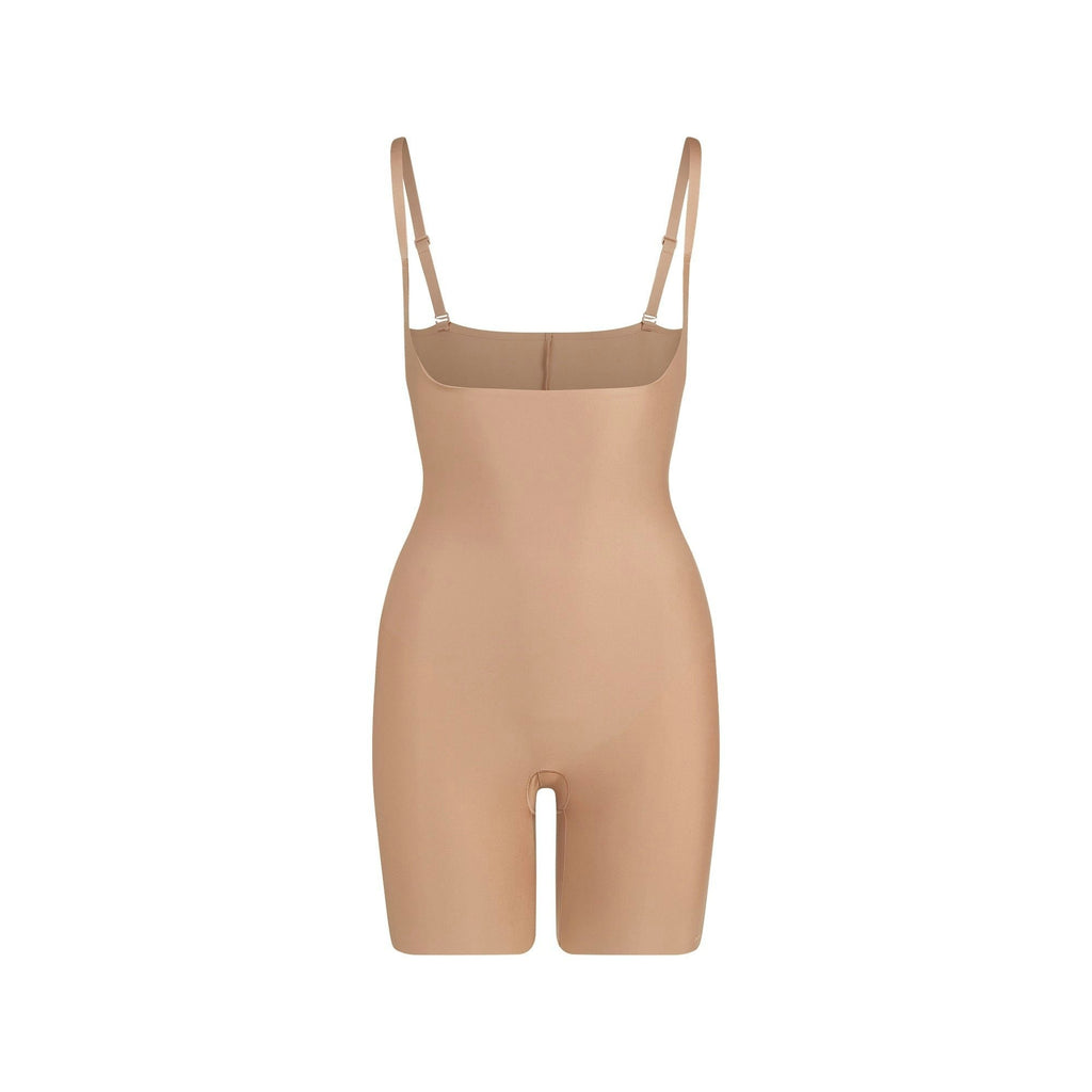 CORE SCULPT OPEN BUST MID THIGH BODYSUIT
