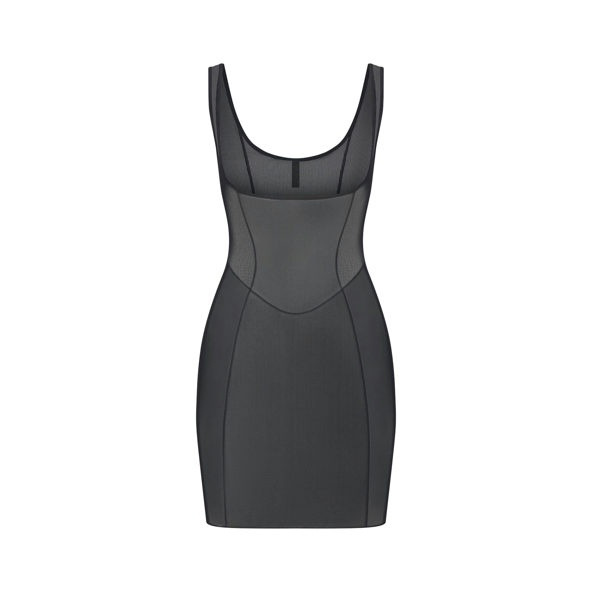 OPEN BUST SLIP DRESS