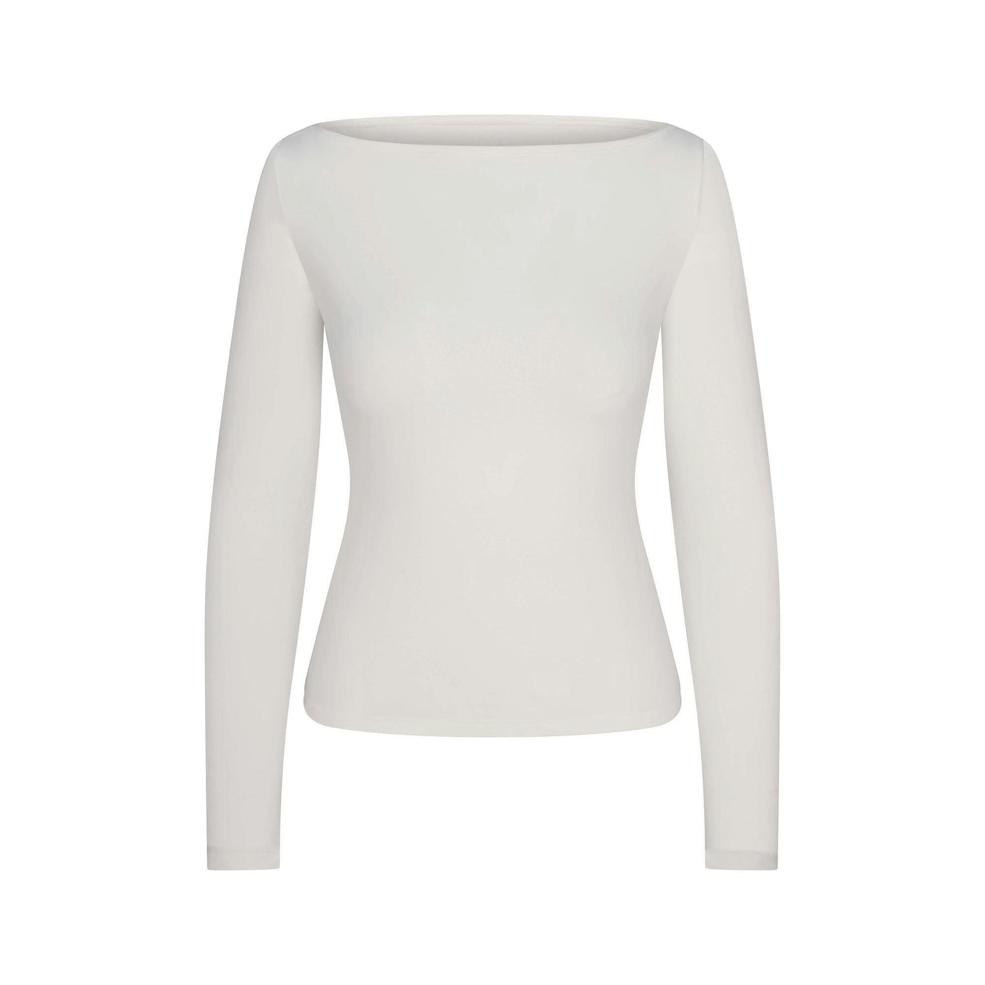 LONG SLEEVE BOATNECK TOP
