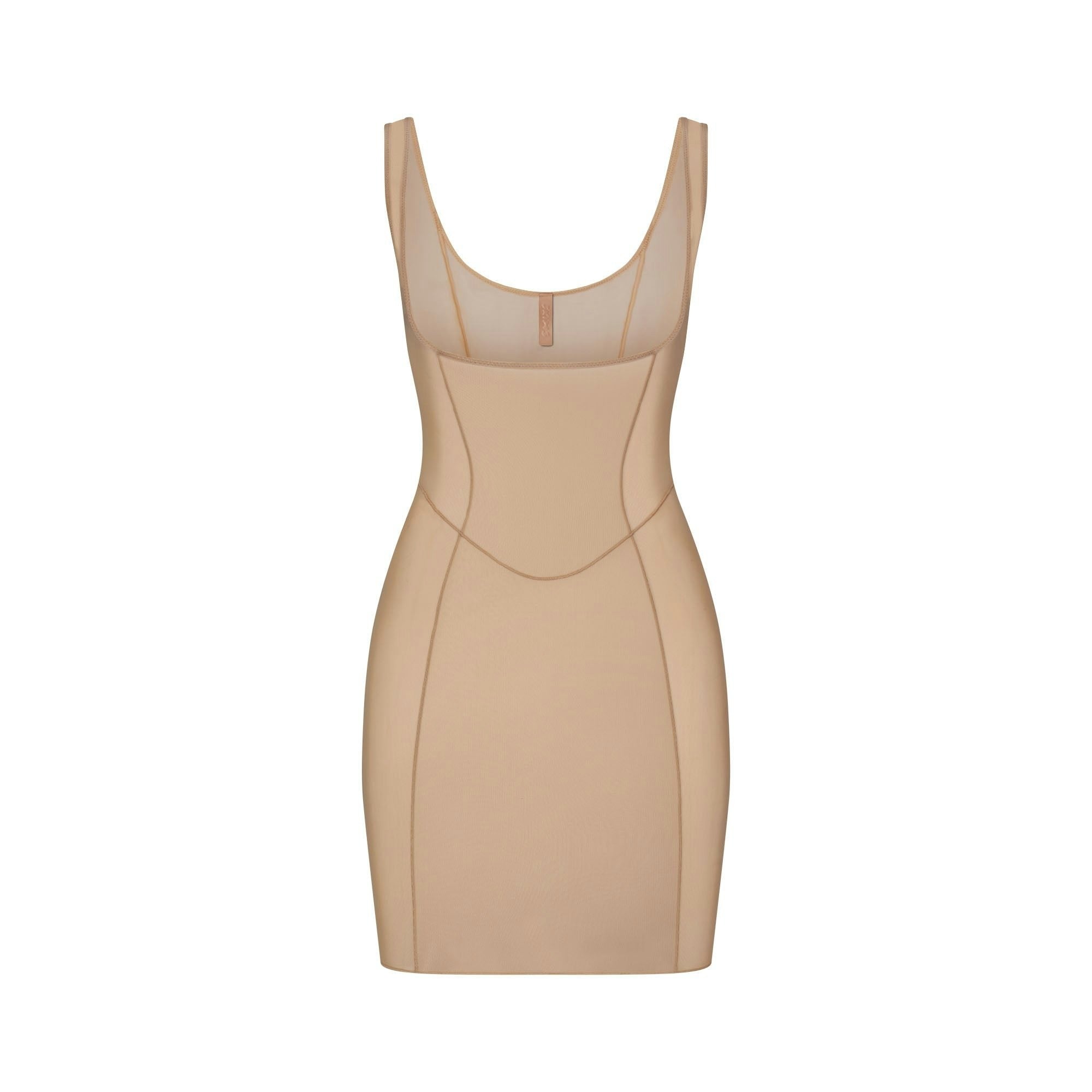 OPEN BUST SLIP DRESS