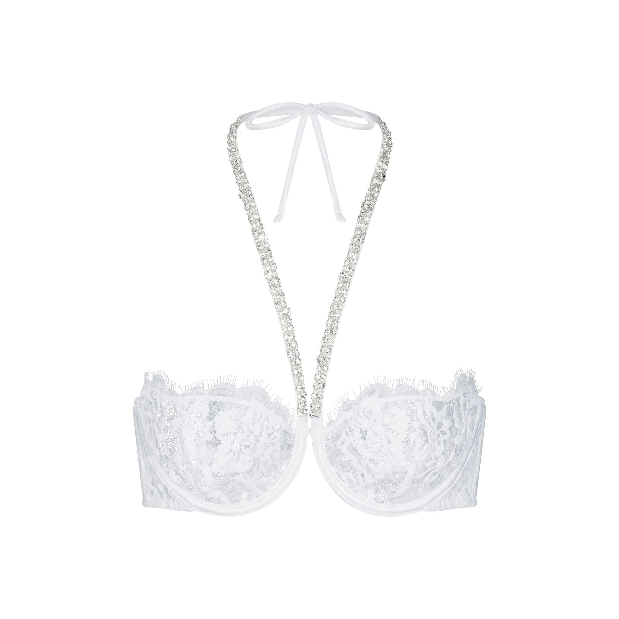 UNLINED HALTER BRA