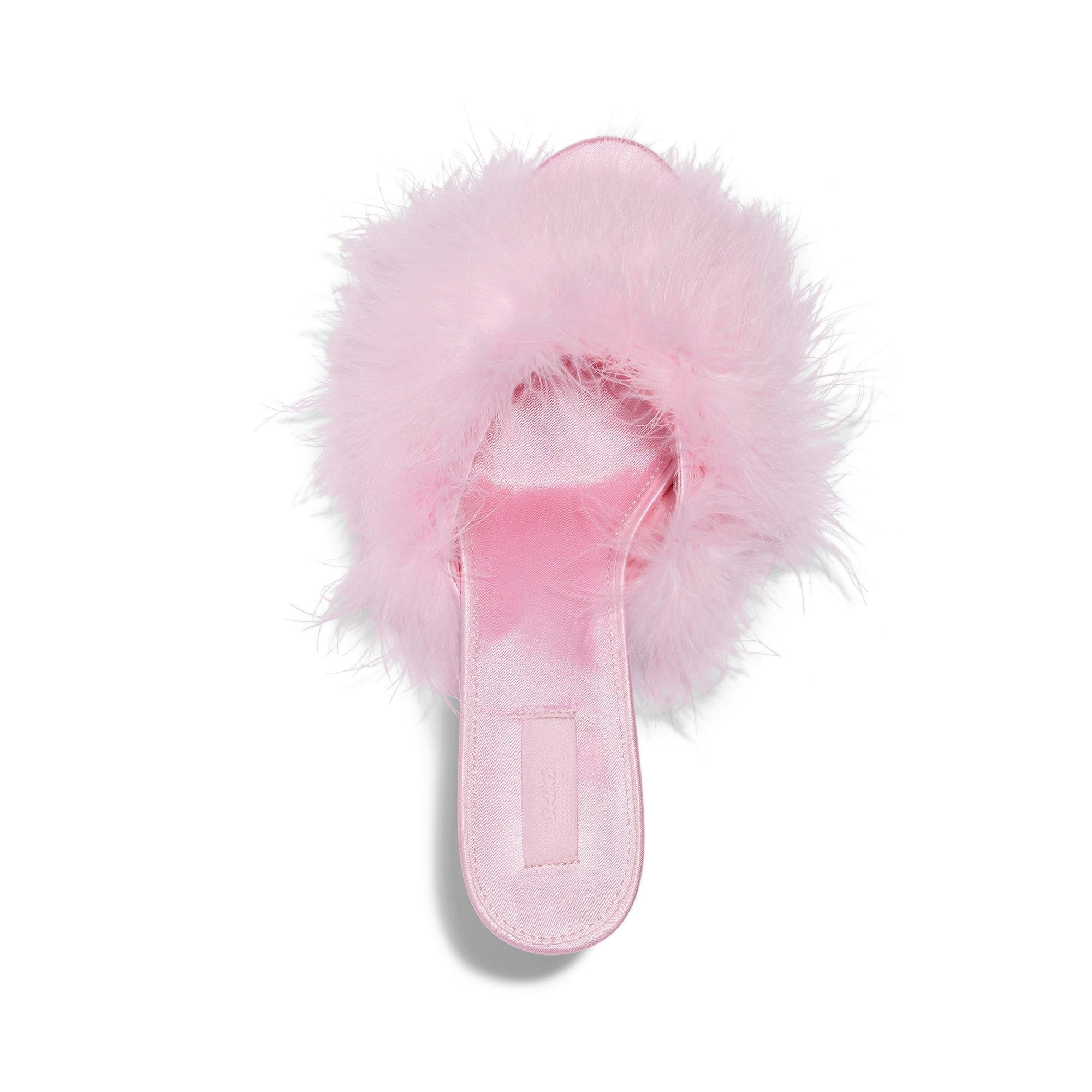FEATHER KITTEN HEEL