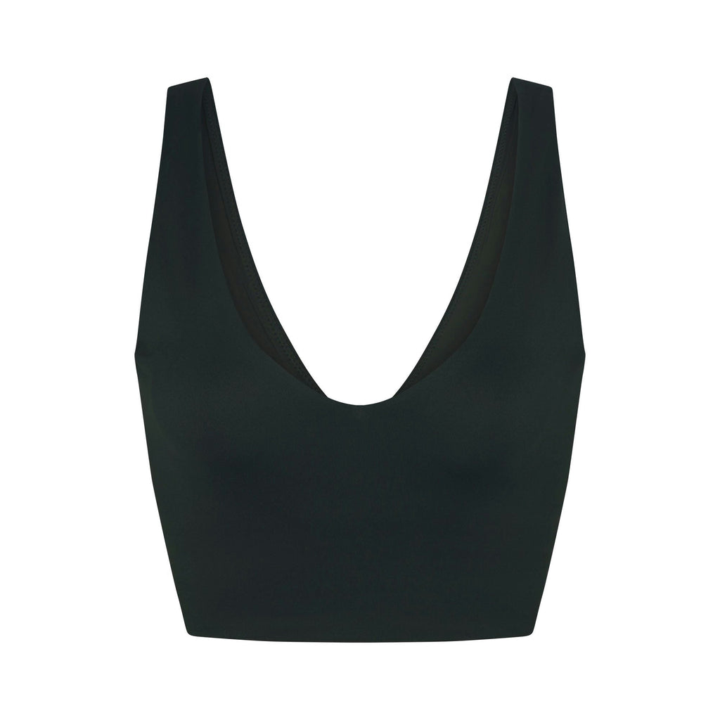 V-NECK BRA TOP
