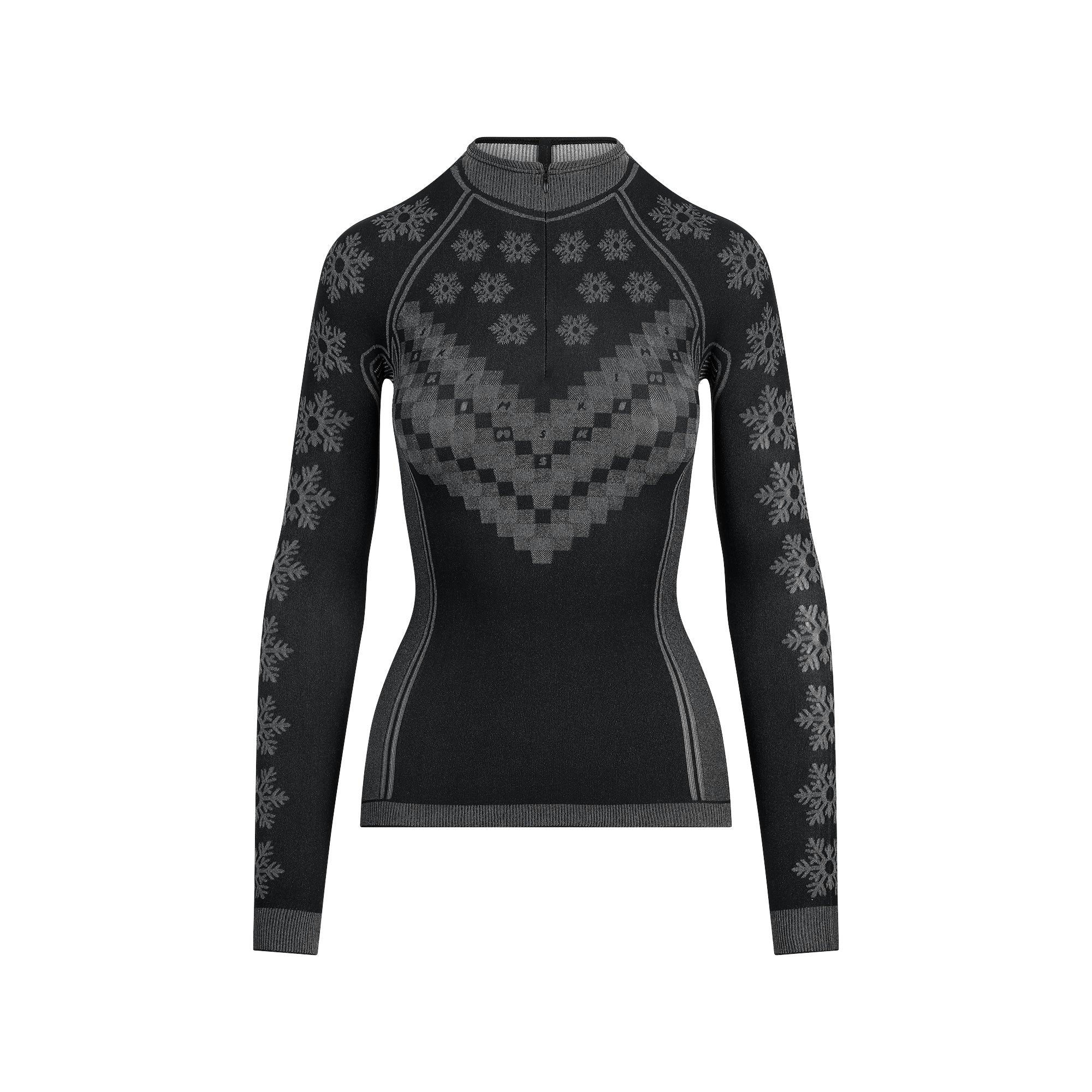 HALF ZIP LONG SLEEVE