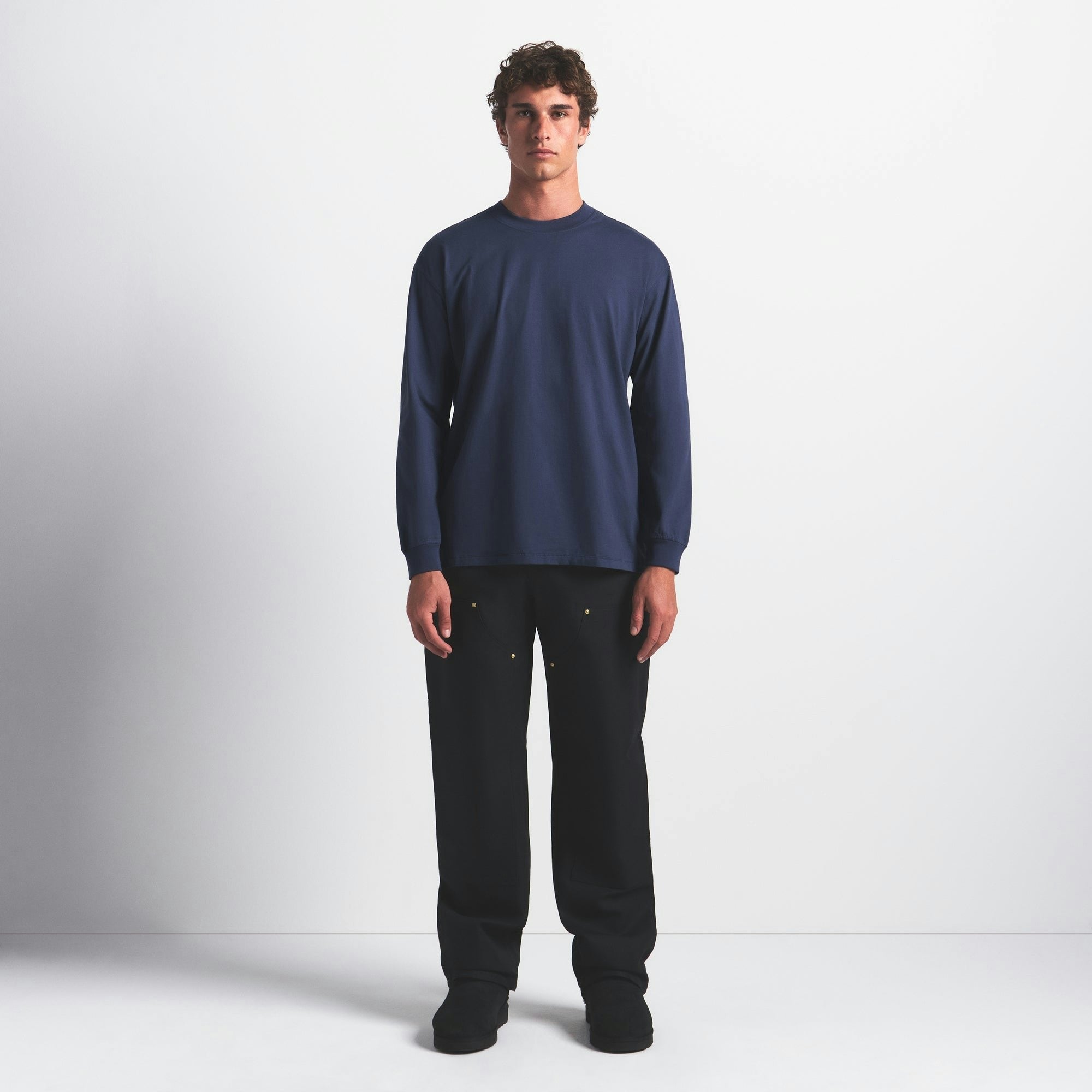 MENS RELAXED LONG SLEEVE T-SHIRT