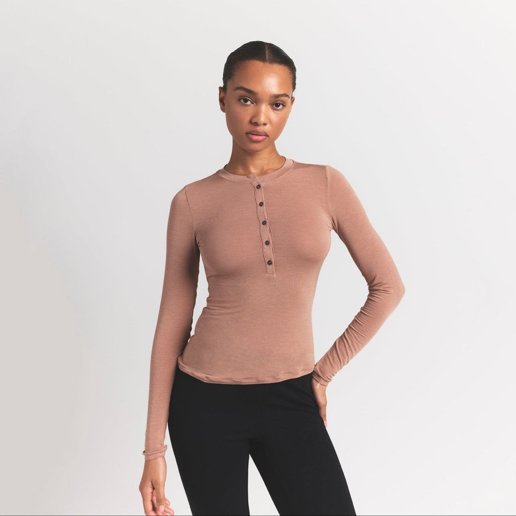 CREWNECK HENLEY