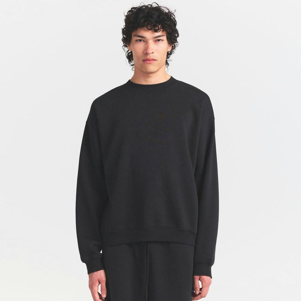 MENS RELAXED HIGH CREWNECK