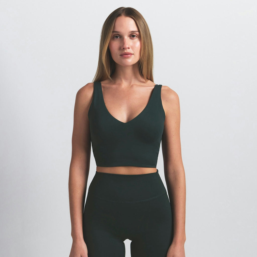 V-NECK BRA TOP