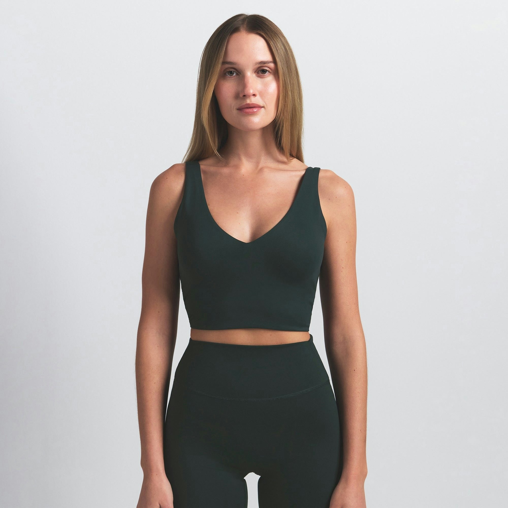 V-NECK BRA TOP