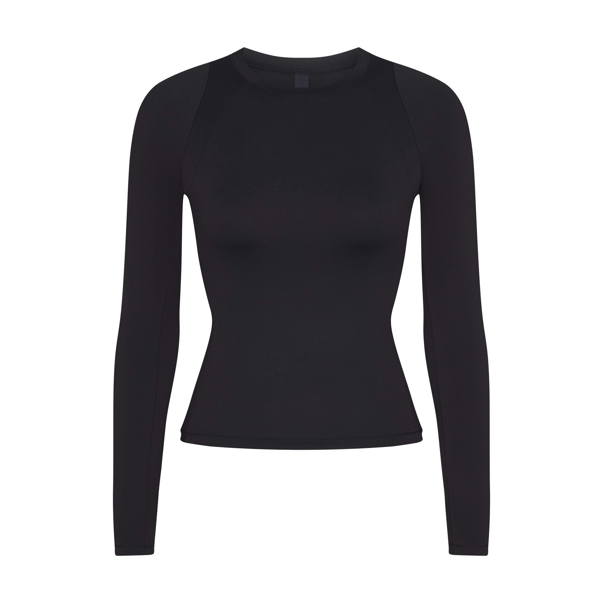 LONG SLEEVE CREW NECK TOP