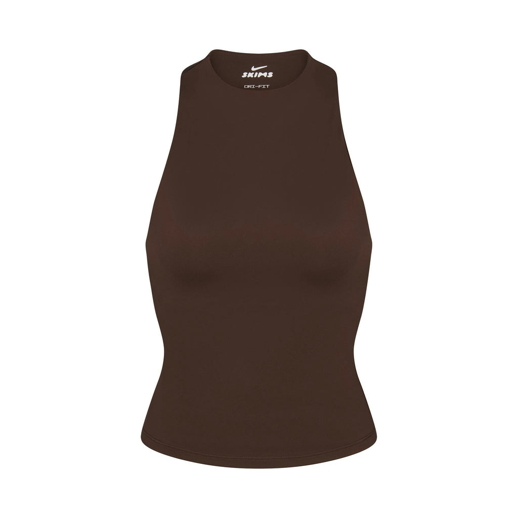 MOCK NECK RACER TANK