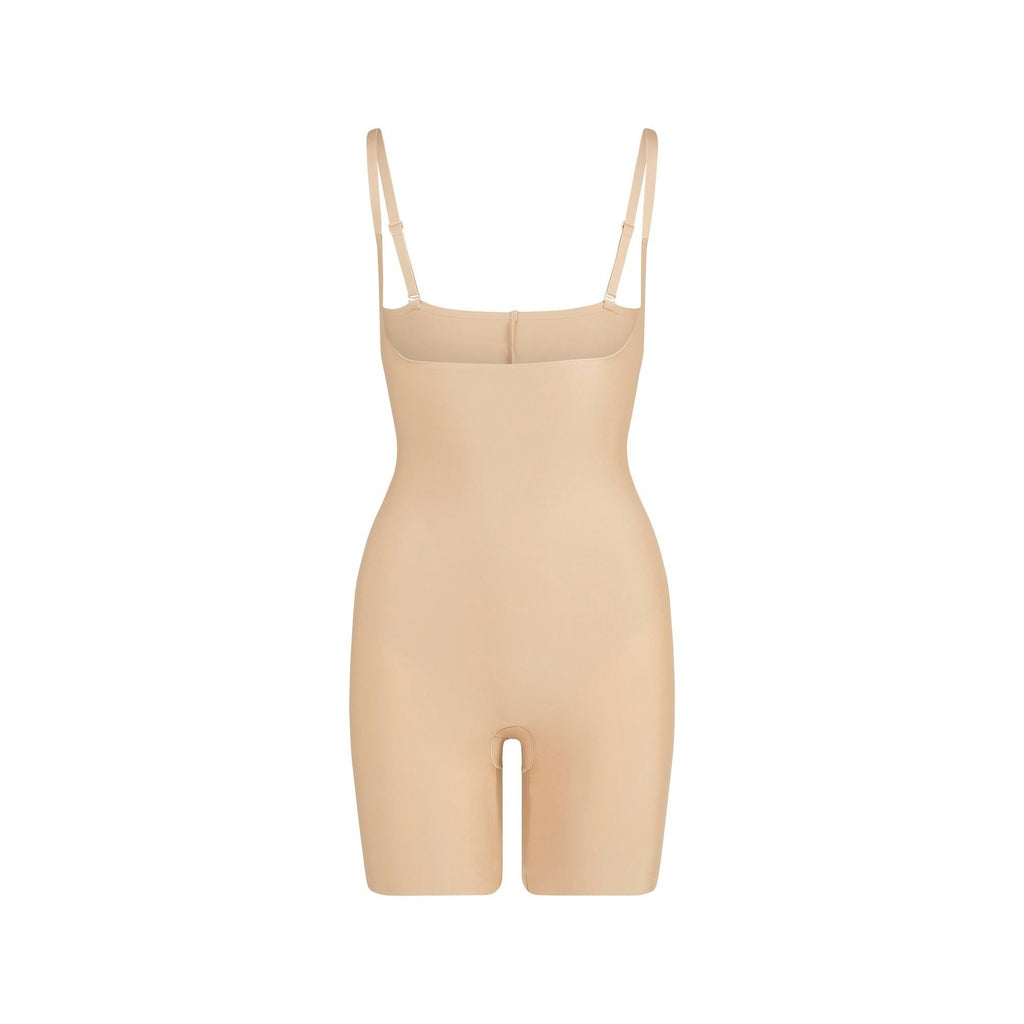 CORE SCULPT OPEN BUST MID THIGH BODYSUIT