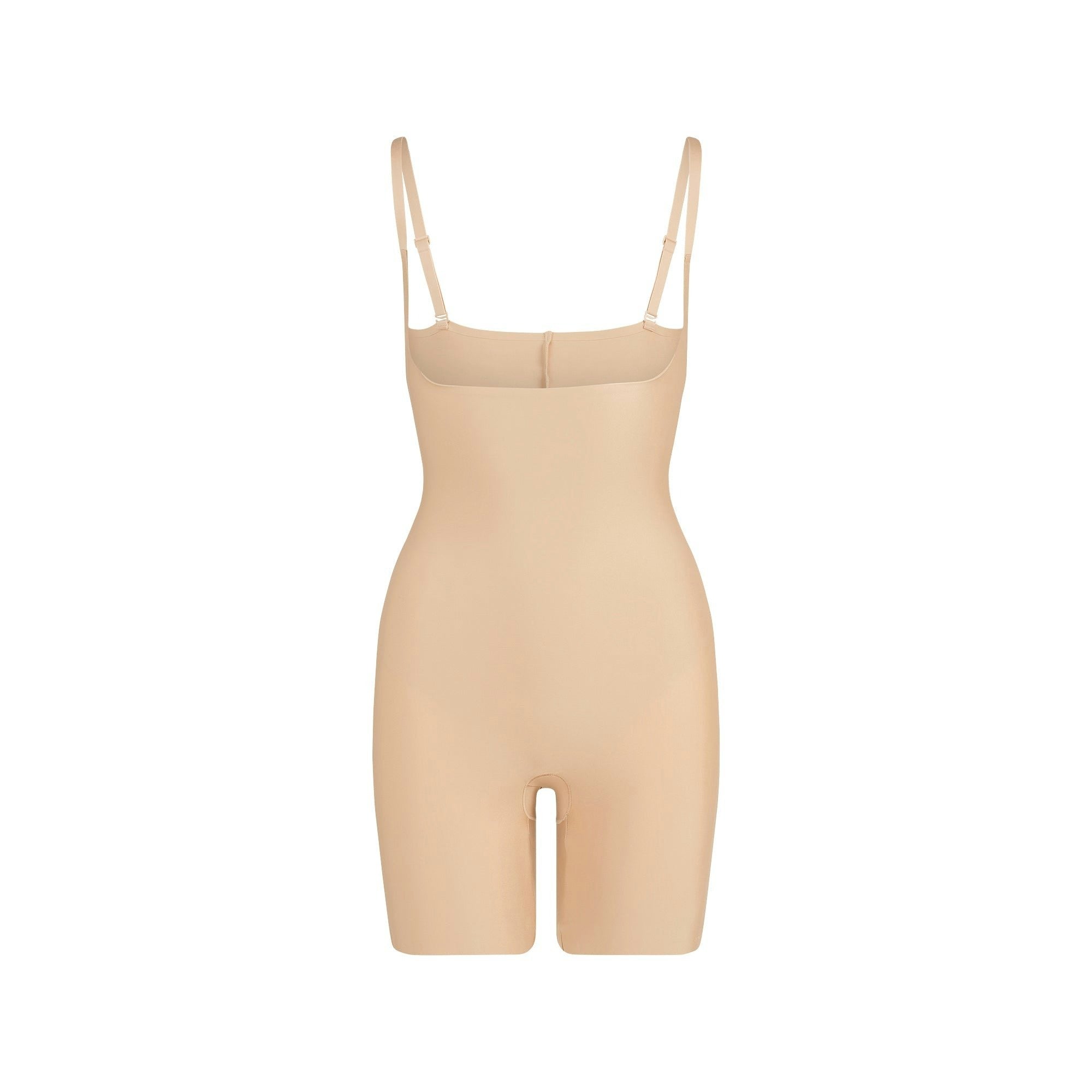 CORE SCULPT OPEN BUST MID THIGH BODYSUIT