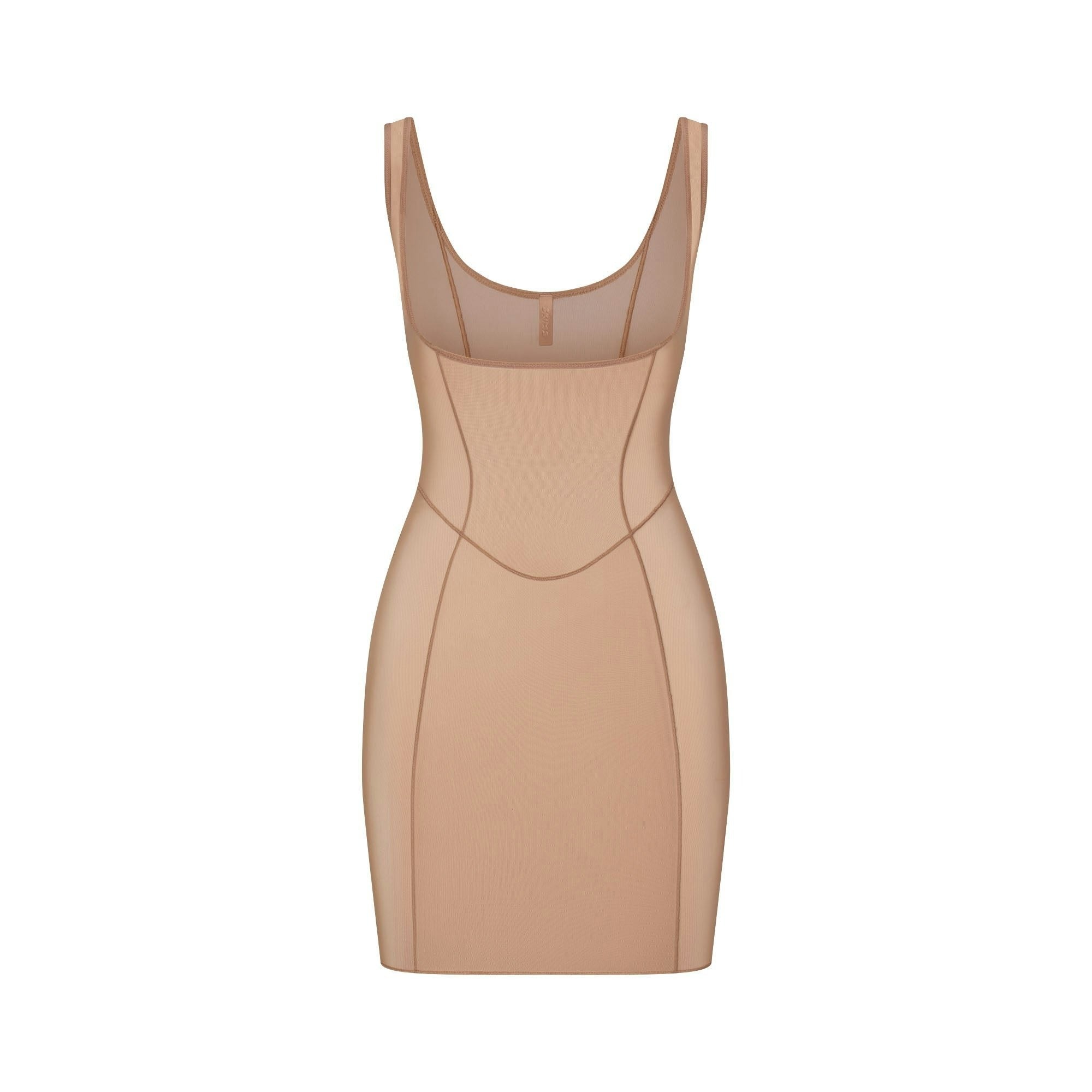 OPEN BUST SLIP DRESS