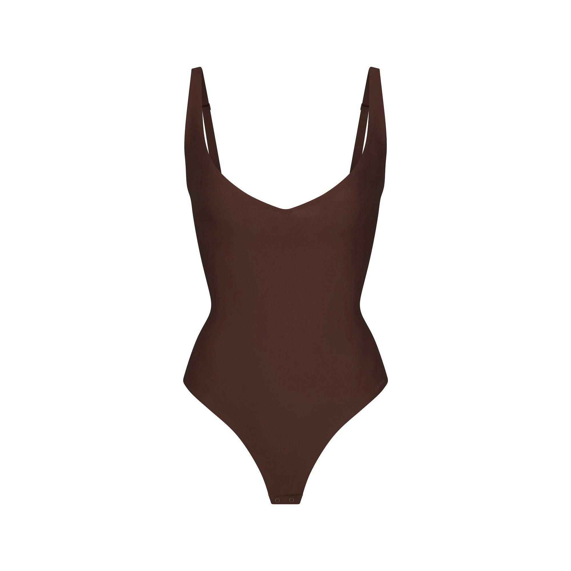 CORE SCULPT PLUNGE THONG BODYSUIT