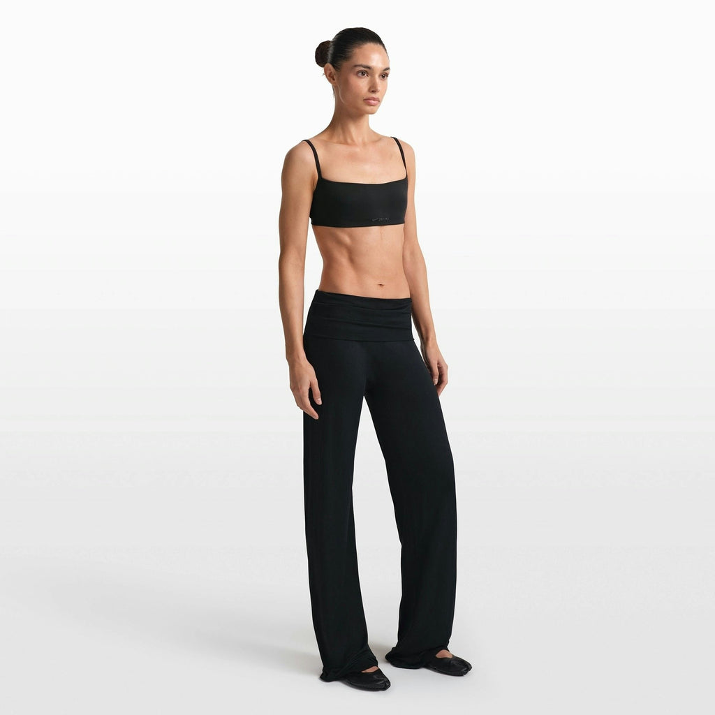 FOLDOVER WIDE LEG PANT